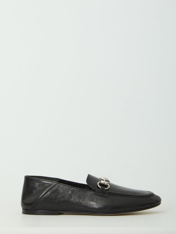 Gucci Jordaan Soft Loafers Black