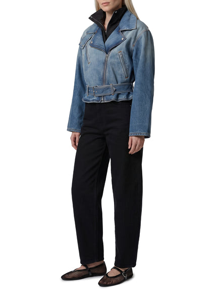 Alaia Reverse Denim Jacket