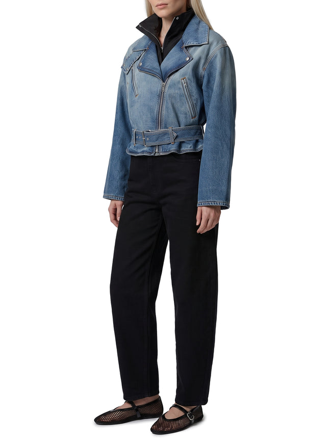 Alaia Reverse Denim Jacket