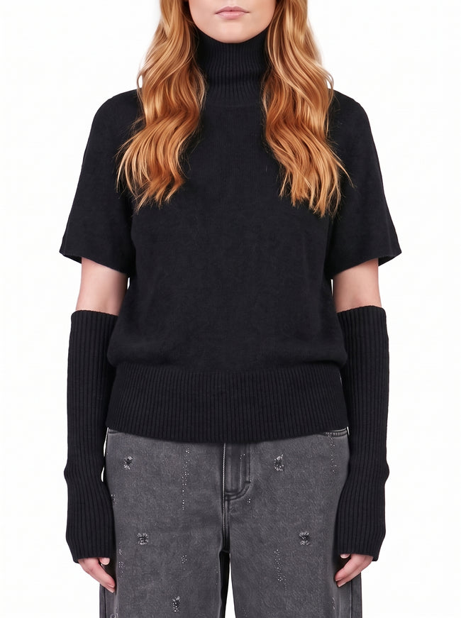 Federica Tosi Sleeve-top Shirt Black