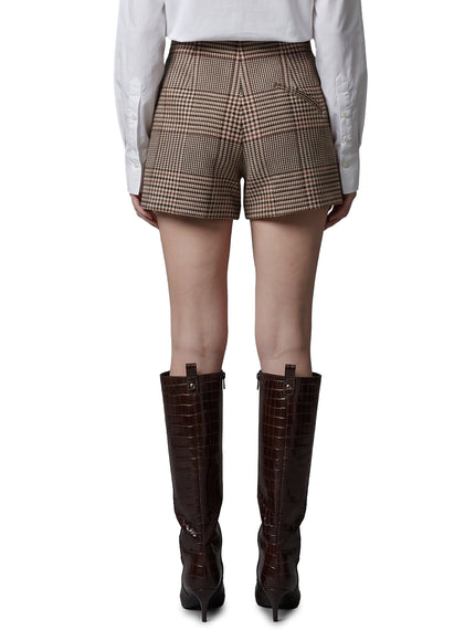 Federica Tosi Glen Plaid Shorts