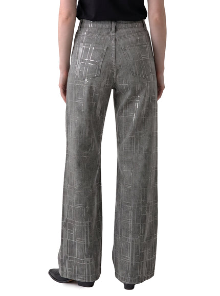 Federica Tosi Jeans With Sequin Embroidery