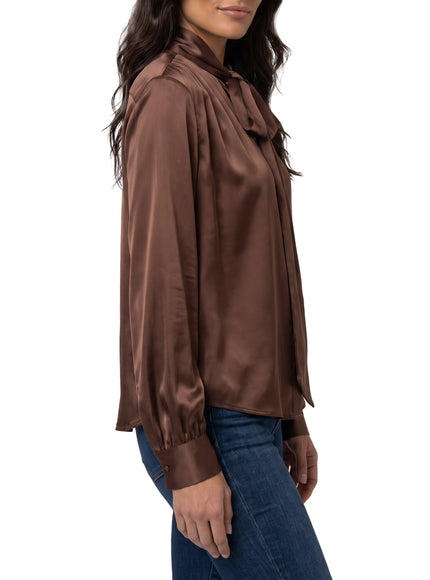 Federica Tosi Silk-blouse Blouse With Bow