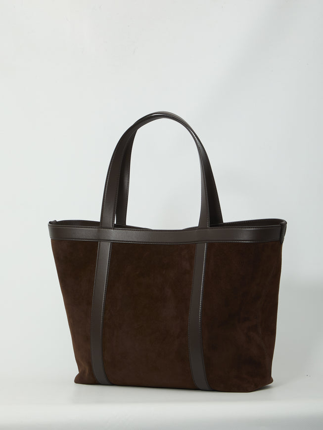 Dolce & Gabbana Suede Leather Shopping Bag