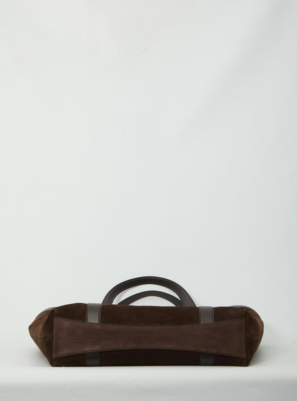 Dolce & Gabbana Suede Leather Shopping Bag