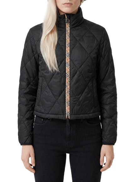 Burberry Bramford Quilted Nylon Jacket Black