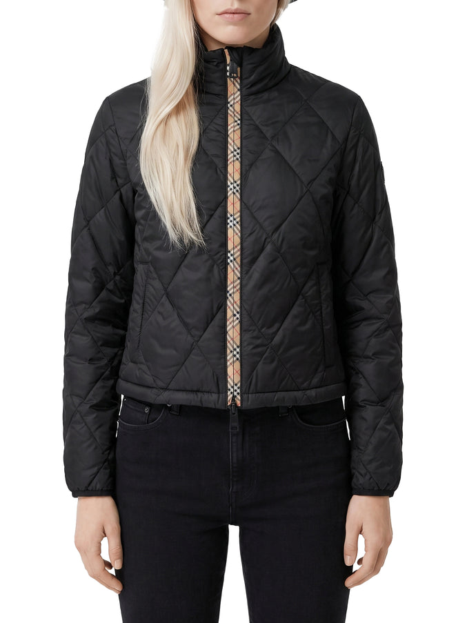 Burberry Bramford Quilted Nylon Jacket Black
