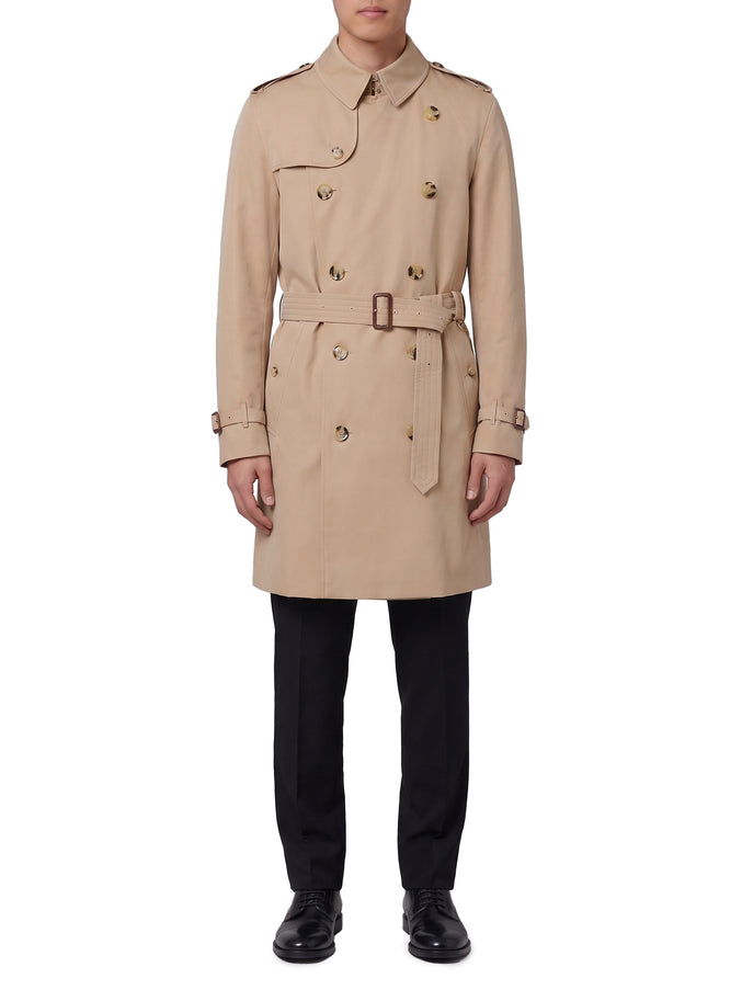 Burberry Kensington Mid-Length Heritage Trench Coat Beige