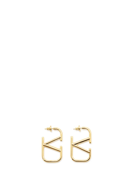 Valentino Garavani Vlogo Signature Metal Earrings