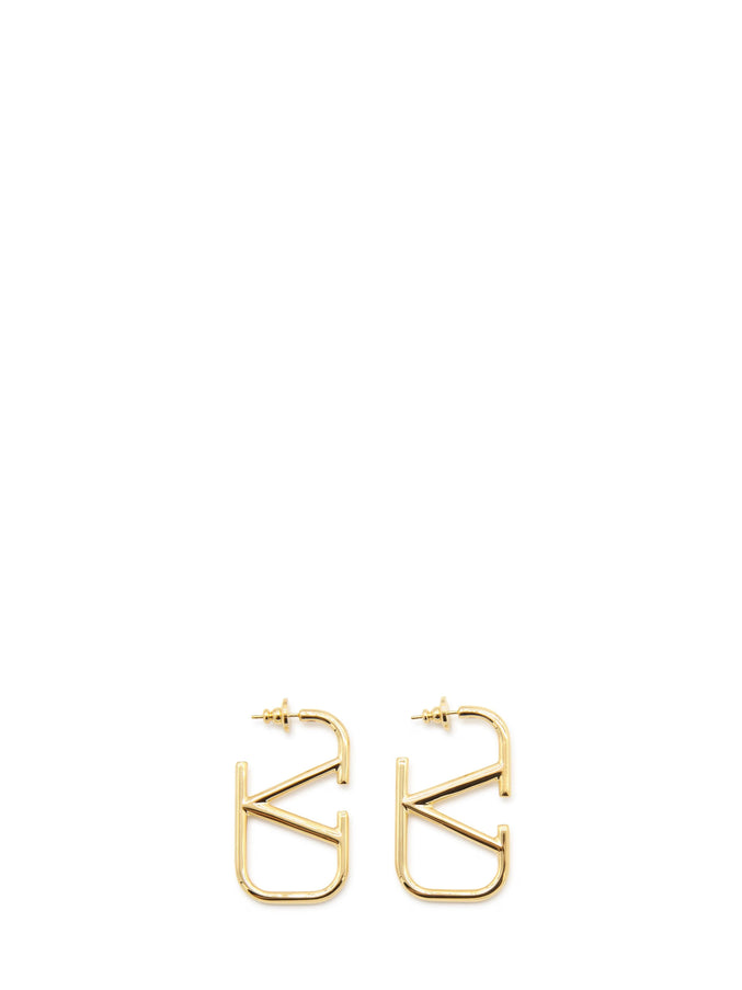 Valentino Garavani Vlogo Signature Metal Earrings