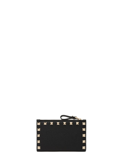 Valentino Garavani Rockstud Zip Cardholder
