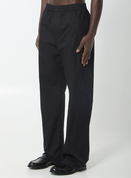 Celine Cotton And Linen Cloth Trousers
