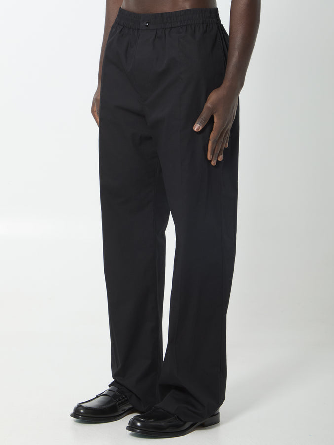 Celine Cotton And Linen Cloth Trousers