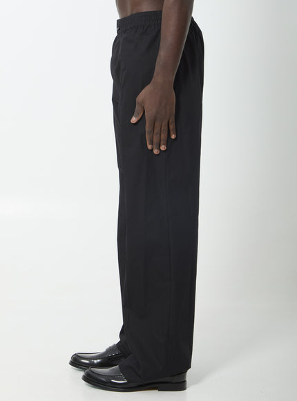 Celine Cotton And Linen Cloth Trousers