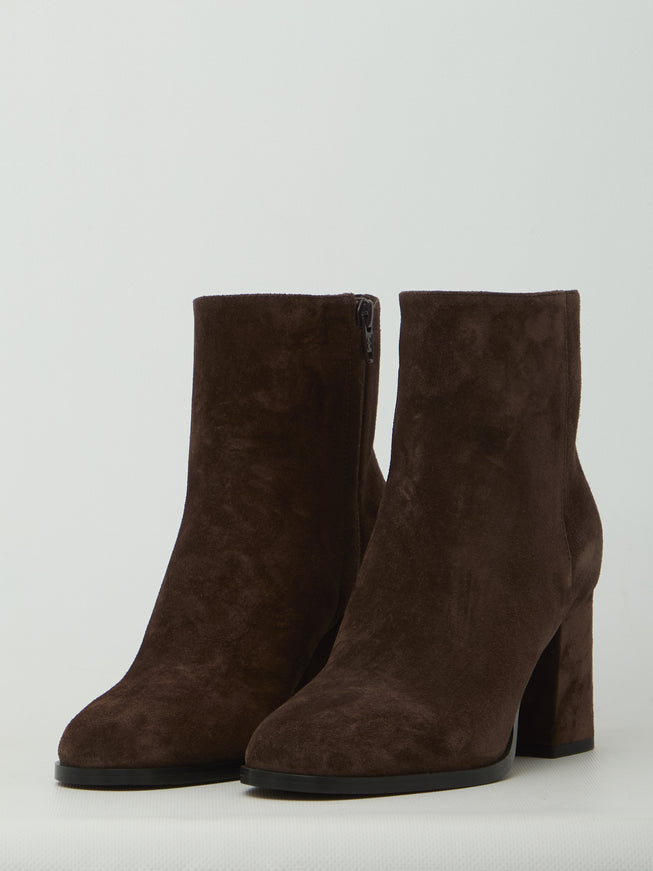 Valentino Garavani Fawcette Ankle Boots In Suede