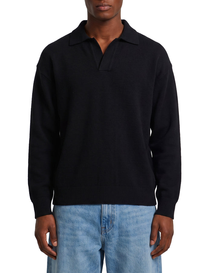 Roberto Collina Black Skipper Polo Shirt Black