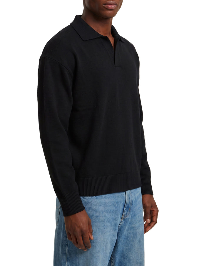 Roberto Collina Black Skipper Polo Shirt