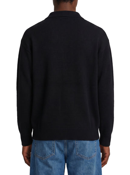 Roberto Collina Black Skipper Polo Shirt