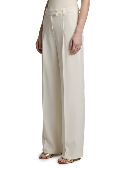 Federica Tosi Wide-leg Cady Trousers