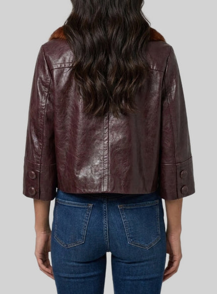 Chloe Short Leather Jacket