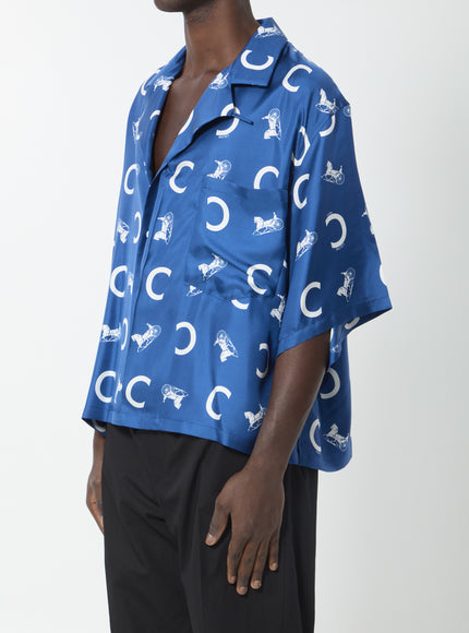 Celine Silk Twill Scout Shirt