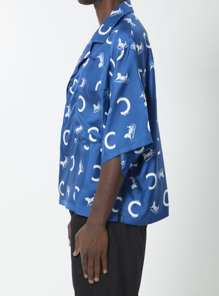 Celine Silk Twill Scout Shirt