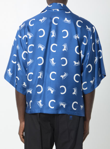 Celine Silk Twill Scout Shirt