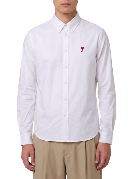 Ami Paris Ami De Coeur Shirt White