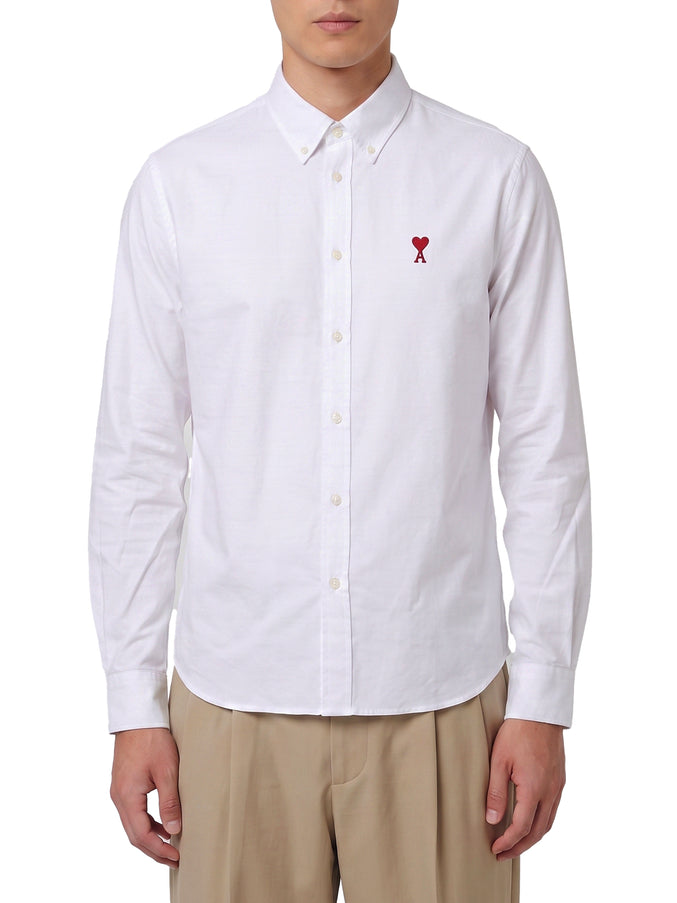 Ami Paris Ami De Coeur Shirt White