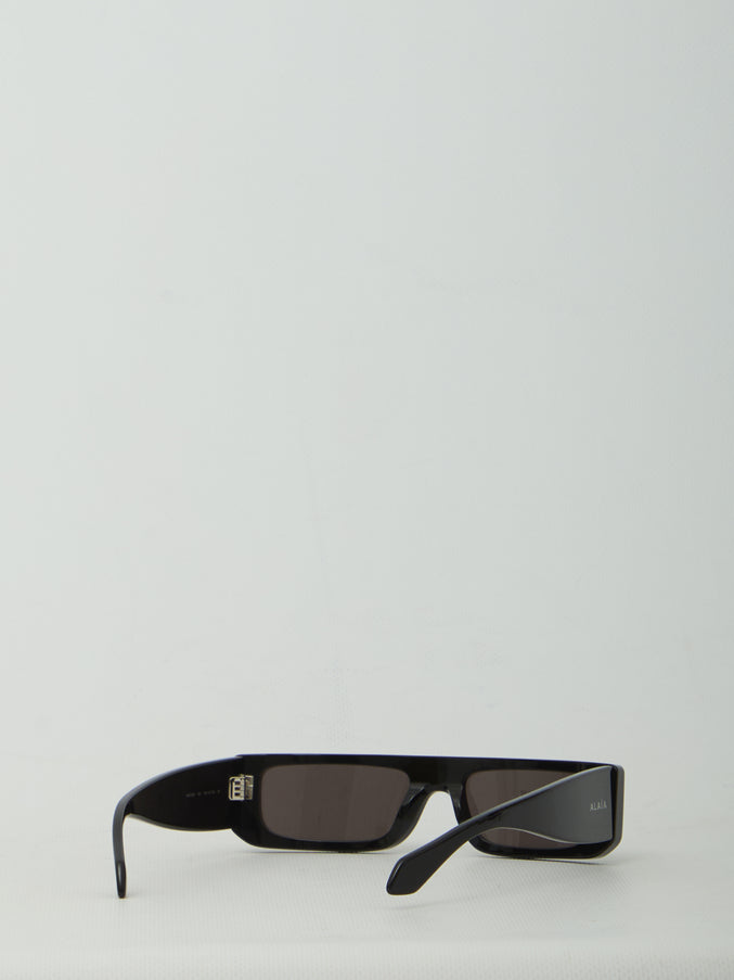 Alaia Rectangular Mask Sunglasses