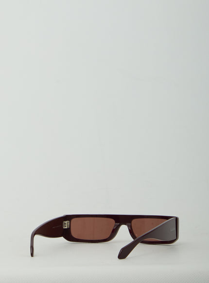 Alaia Rectangular Mask Sunglasses