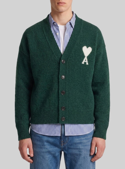 Ami Paris Ami De Coeur Cardigan N A