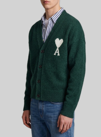 Ami Paris Ami De Coeur Cardigan