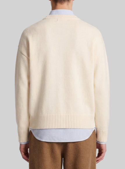 Ami Paris Ami De Coeur Crewneck Sweater