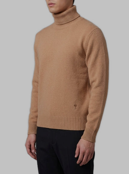 Ami Paris Ami De Coeur Turtleneck Sweater