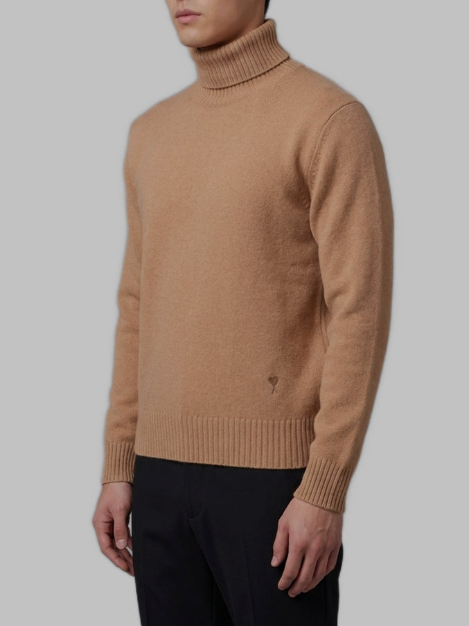 Ami Paris Ami De Coeur Turtleneck Sweater