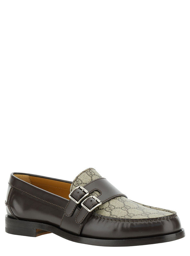 Gucci Men's Buckle Loafer with GG