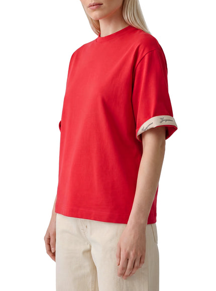 Jacquemus Short Sleeve Rond Carré T-shirt