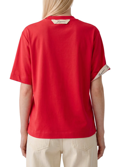 Jacquemus Short Sleeve Rond Carré T-shirt