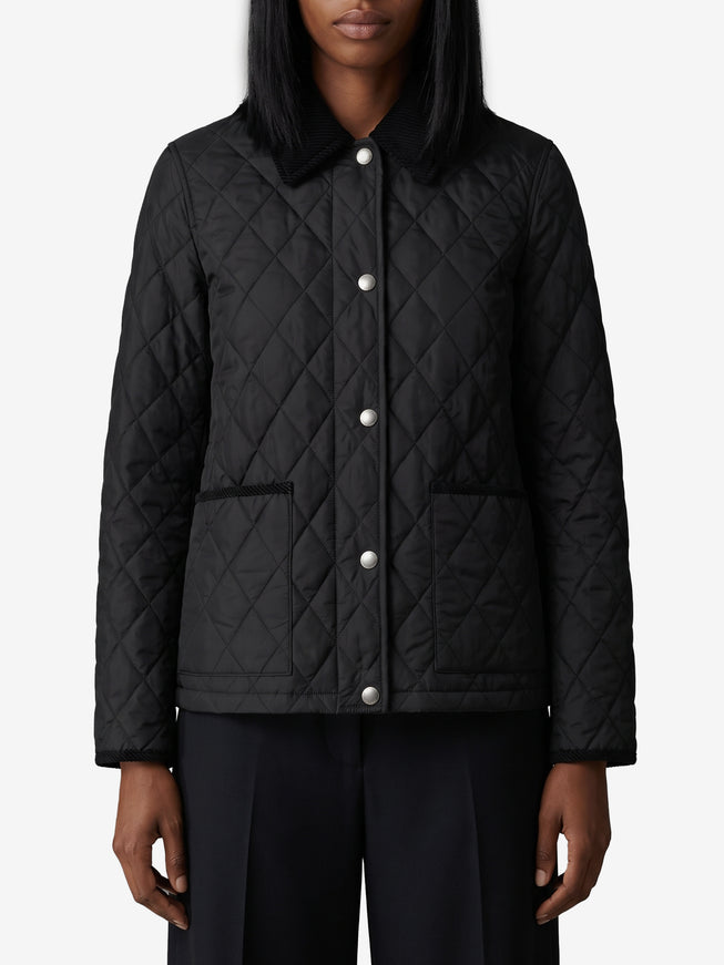Burberry Dorset Quilted Jacket Black
