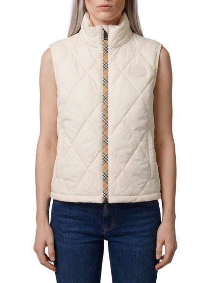 Burberry Cheswick Packable Gilet White