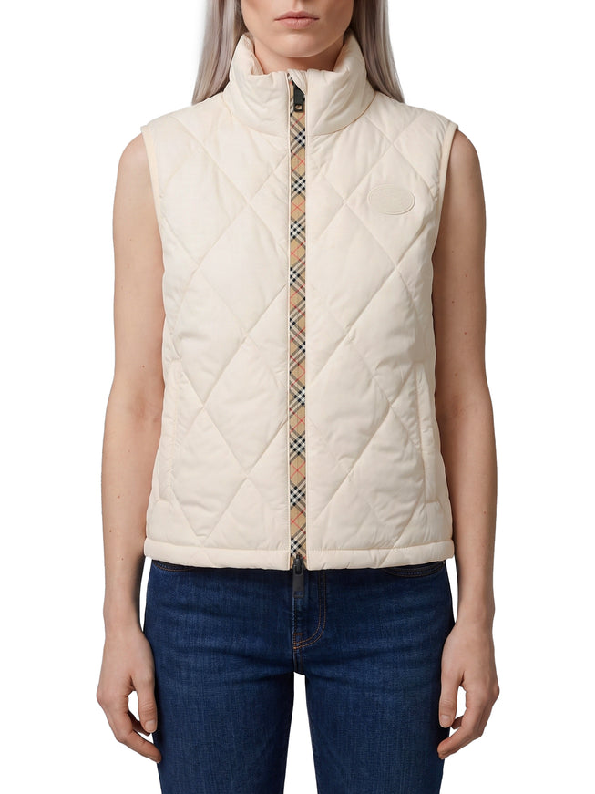 Burberry Cheswick Packable Gilet White