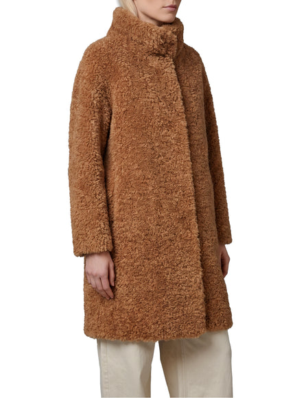 Herno Curly Faux Fur Coat