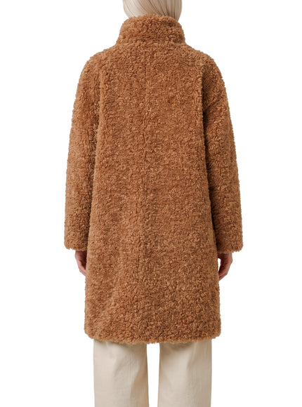 Herno Curly Faux Fur Coat