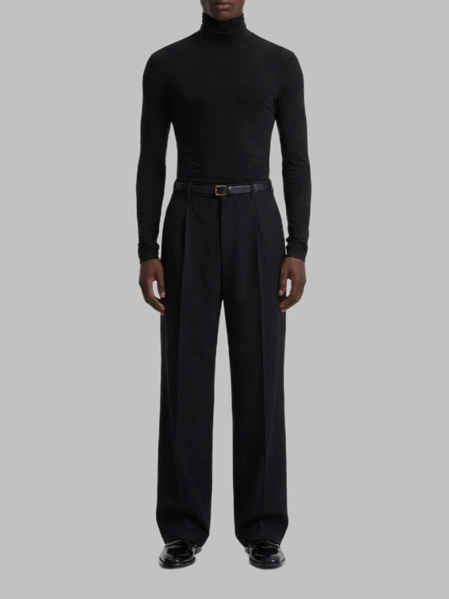 Saint Laurent Stretch Jersey Turtleneck Top