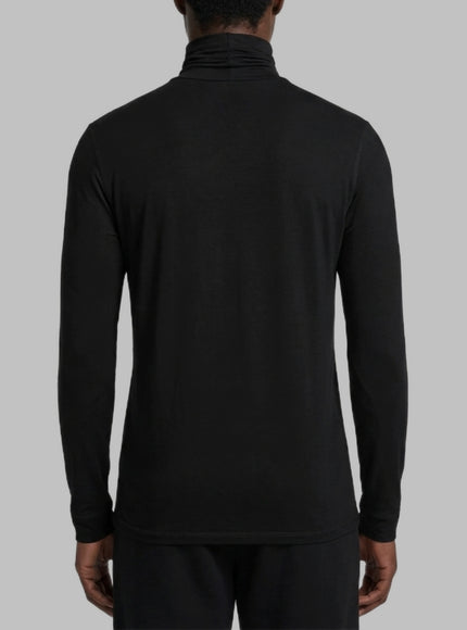 Stretch Jersey Turtleneck Top