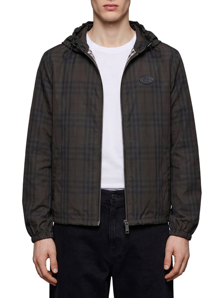 Burberry Newport Hooded Jacket Brown