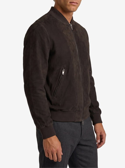 Didier Suede Bomber Jacket