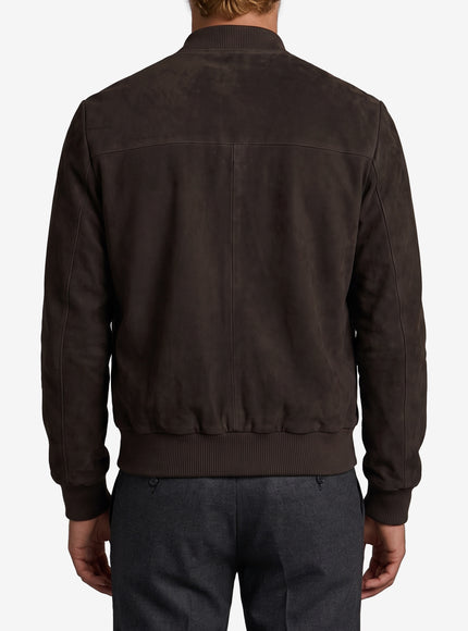 Didier Suede Bomber Jacket
