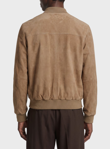 Arma Didier Suede Bomber Jacket